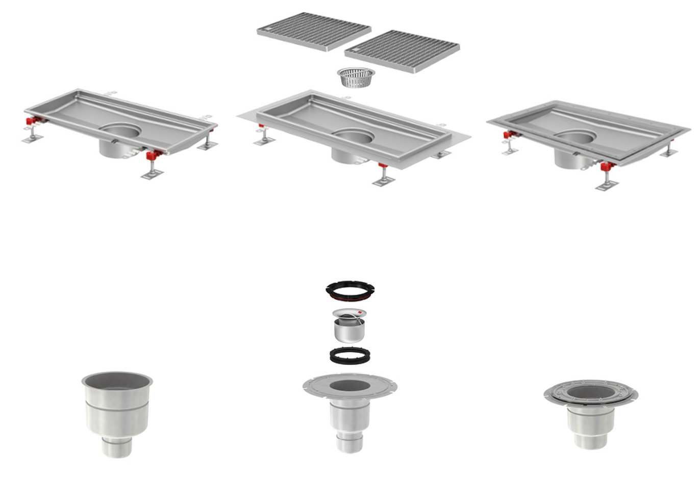 ACO-Hygienic Channels With Eqipment